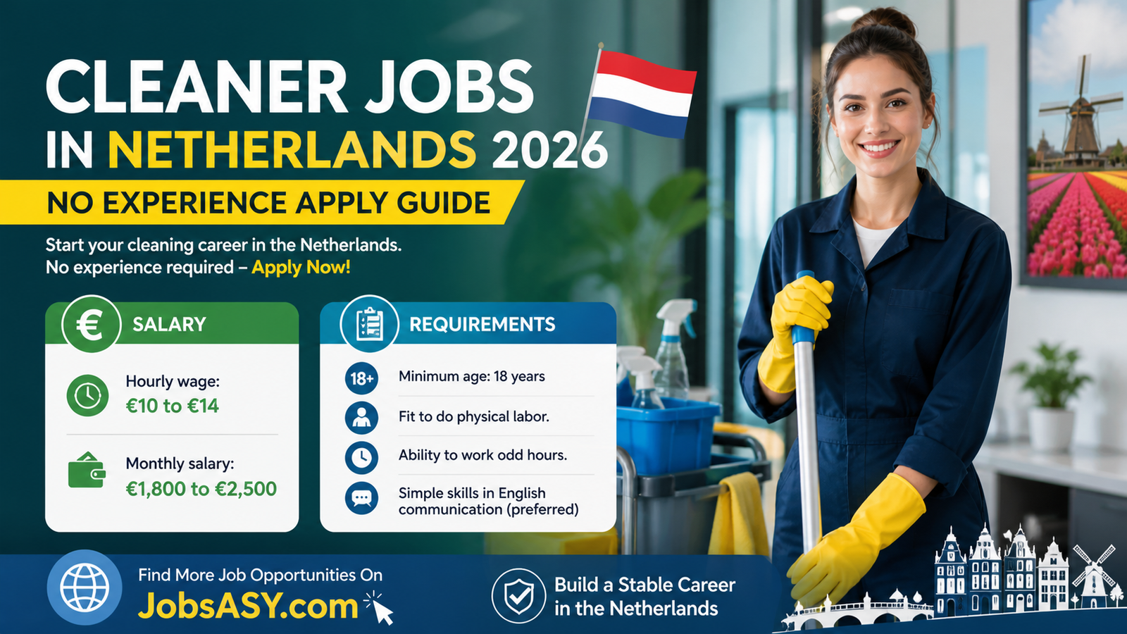 Cleaner Jobs in Netherlands